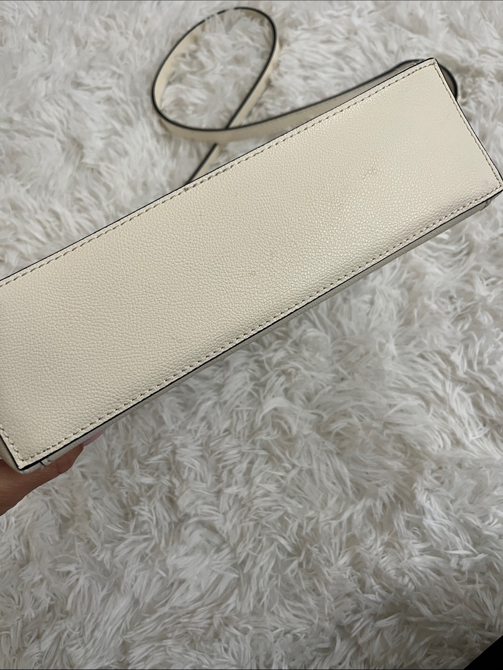 Calvin Klein Ivory Crossbody Shoulder Bag - Picture 3 of 5